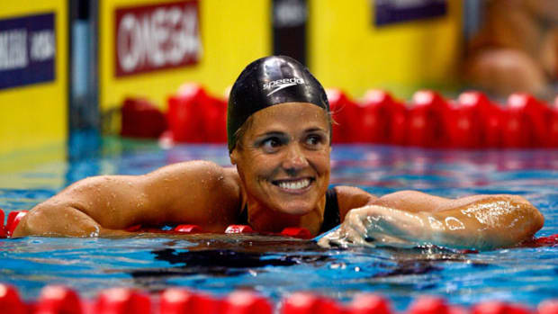 Olympic Legend Dara Torres Declares Swimming the "Funnest" Sport